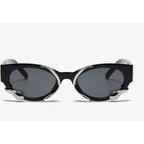 Toz Vintage Yılan Model Vintage & Retro Güneş Gözlüğü - Siyah
