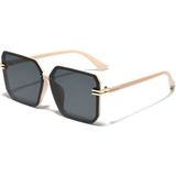 Toz Vintage Zanirae Polarize Cam Vintage & Retro Unisex Güneş Gözlüğü - Bej