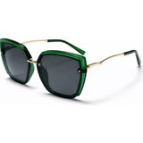 Toz Vintage Zayara Yeşil Çerçeve Polarize Cam Vintage & Retro Unisex Güneş Gözlüğü