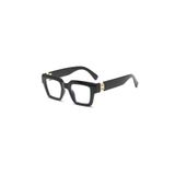 Toz Vintage Zolune Siyah Kemik Çerçeve Mavi Işık Korumalı Vintage Retro Unisex Gözlük