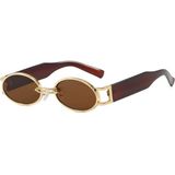 Toz Vintage&Retro Unisex Güneş Gözlüğü UV400 Kahverengi Cam ve Kemik Çerçeve ile Şık Tasarım