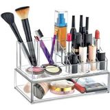 Tozdan Korumak Istediginiz Malzemeleriniz Icin Seffaf 3 Cekmeceli Makyaj Duzenleyici Organizer Set