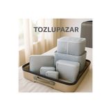 tozlupazar 6 Parça Bavul Içi Düzenleyici Anne Bebek Dogum Cantasi Valiz Organizer