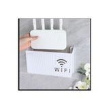 tozlupazar BEYAZ PLEKSİ Wİ-Fİ KUTUSU DUVARA ASILABİLİR SİGORTA VE MODEM SAKLAMA KUTUSU