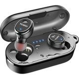 Tozo T10S Çağrı Gürültü Engelleyici Özellikli Ultra Hafif Ipx8 Su Geçirmez Bluetooth 5.2 Kablosuz Kulaklık - Siyah