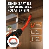 tp 12 Parça Esnek Bits Uç Seti 300 mm Esnek Şaftlı Tornavida Uç Seti - Lisinya