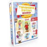 Tp Blue Focus Tamamlama Kartları Meslekler - Eğitici Oyunlar 36 Parça