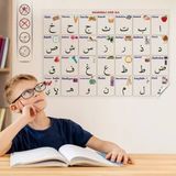 tp Buğz 70X100 cm Statik Kağıt Elif-Ba Öğrenme Tahtası BX40