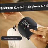 tp Buğz Akıllı Dijital Sesli Türkçe Konuşan Koldan Tam Otomatik Hassas Tansiyon Nabız Ölçme Aleti LCD Ekran