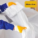 Tp Buğz Boya Badana Eşya Koruma Yapışkanlı Örtü 280 cm x 15 mt