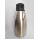 tp Buğz Çelik Termos 3 Litre Metalik Renk 12 Saat Yalıtım Kutulu Gıda Temasına Uygun - Spor & Outdoor