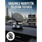 tp Buğz Çok Yönlü Döner Başlıklı Vakumlu Araç Telefon Standı – Sert Yollarda Stabil Kullanım Yeni Nesil