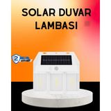 Tp Buğz Güneş Enerjili 3 Modlu Duvar Apliği – Bahçe ve Garaj Aydınlatması