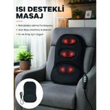 tp Buğz Isıtmalı Masaj Minderi Masaj Motoru, Kablolu Kumanda ve Çoklu Masaj Modu