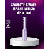 Tp Buğz Kablosuz USB Şarjlı Saç Düzleştirici Tarak – Seyahat Boy
