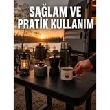 tp Buğz Katlanır Plastik Kamp Masası Hafif Taşınabilir Piknik Masası