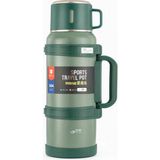 tp Buğz Paslanmaz Çelik Siyah Termos 2 Litre Kutulu 48 Saat Yalıtım Gıda Temas Sembollü - Spor & Outdoor
