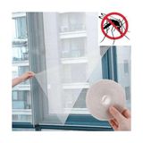 Tp Buğz Pencere Cam Sineklik-Beyaz ( 125 cm x 75 Cm)+4m Bant
