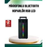 Tp Buğz Şarjlı Işıklı Bluetooth Hoparlör | Usb, Aux, Tf Kart ve Radyo Destekli