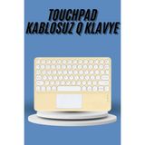 Tp Buğz Touchpad Tüm Cihazlara Uyumlu Bluetooth Klavye Touchpad Slim Kablosuz Wifi Q Klavye