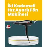 Tp Buğz Tüm Saç Tipleri Için 2200W Güçlü Fön Makinesi