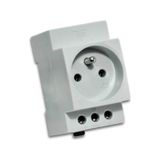 Tp Electric 3101 327 0600 Raya Montaj Topraklı Priz (Fransız Tipi)