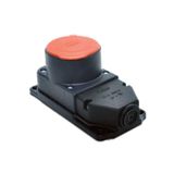 Tp Electric 3104 306 0300 3X25A Kauçuk Duvar Prizi (Yeni Klemensli Tip)