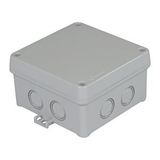 TP ELECTRİC Tp Electric 3309-206-0600 Opak Kapak 100x100x60 Termoplastik Buat Gri