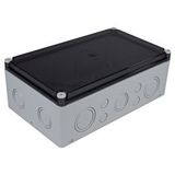 TP ELECTRİC Tp Electric 3310-270-0100 Şeffaf Kapak 180x300x110 Termoplastik Buat Gri