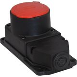 TP Elektrik 3X25A - Kauçuk Duvar Prizi - Otomasyon Malzemeleri