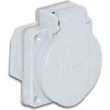 TP Elektrik Tp Electric 1X16A Pano Prizi 16A Gri IP54 Vidalı 10 Adet Paket Fiyattır.