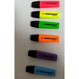 Tp Fosforlu Kalem, 2-5 mm Uç, Su Bazlı Mürekkep, 4 Saat Kurumaya Dayanıklı 6 Lı Set