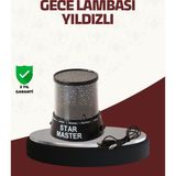 tp Galaxy Efektli LED Projektör Taşınabilir Yıldız Gece Lambası - Lisinya