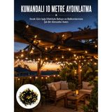 tp Gün Işığı 10 Metre LED Işık Şerit LED Süsleme Parti Malzemesi Yeni Nesil - Lisinya