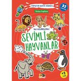Tp Ilk Kelimelerle Sevimli Hayvanlar Yapıştır-Boya-Öğren