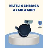 tp Kilitli Mobilya Tekerleği 6 cm 4’lü Kolay Kurulum - Lisinya