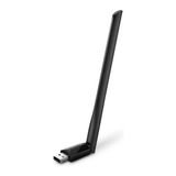 TP-Link Archer T2U Plus | Wi-Fi 5 USB Adaptör | AC600 Mbps | Dual Band | 5dBi Anten ile Yüksek Çekim Gücü | Kolay Kurulum | Windows & macOS Uyumlu | Kompakt ve Güçlü Tasarım