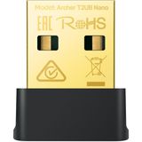 TP-Link Archer T2UB Nano, AC600 Mbps, Çift Bant, Wi-Fi 5 & Bluetooth 4.2, İkisi Bir Arada USB Adaptör