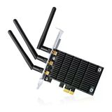 Tp-Lınk Archer T8e Ac1750 Çift Bantlı Kablosuz Pcı Express Adaptörü, 2,4 Ghz 450 Mbps + 5 Ghz 1300 Mbps, 3T3r Mımo, Düşük Profilli Braket Dahil, Rüzgar Desteği...