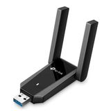 TP-Link Archer TX30U Plus WiFi 6 USB Adaptör AX1800 (1800 Mbps), Dual Band 5GHz/2.4GHz, USB 3.0, Çift Yüksek Kazançlı Anten, WPA3 Güvenlik, Windows 11/10 Uyumlu Kablosuz Adaptör