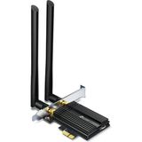 TP-Link Archer TX50E, AX3000 Mbps Wi-Fi 6 Bluetooth 5.0 Pcıe Ağ Kartı, Anten, 1024-QAM,OFDMA 160 Mhz Bant Ge