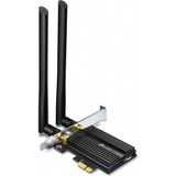 TP-Link Archer TX50E | Wi-Fi 6 & Bluetooth 5.0 PCIe Adaptör | AX3000 Mbps | İki Anten | 1024-QAM | OFDMA & 160 MHz Bant Genişliği | Ultra Düşük Gecikme | Windows 10/11 Uyumlu