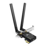 TP-Link Archer TX55E, AX3000 Wi-Fi 6 Bluetooth 5.2 PCIe Ağ Kartı, Anten, Özel Soğutucu, 1024-QAM, Ultra Düşük Gecikme, Intel Wi-Fi 6 Yonga Seti, Windows 10/11'i Destekler