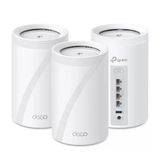 Tp-Link Deco BE63 Üç Bantlı Wifi 7 BE10000 Tüm Ev Mesh Sistemi - 6 Akışlı 10 Gbps, 4x2.5g Bağlantı Noktalı Kablolu Ana Taşıyıcı, 4x Akıllı Dahili Anten, Vpn, Mu-...