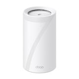 TP-Link Deco BE85(1-pack), BE19000 Mbps, 1x 10Gbps LAN/WAN Portu, 320 MHz Kanallar, 6 GHz Bandında Çalışır, 200 Cihaza Kadar Bağlanılabilirlik, VPN, WPA3, Üç Bantlı Wi-Fi 7 Mesh Sistemi