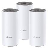 TP-Link Deco E4 1200 Mbps 5 Ghz 3'lü Wi-Fi Mesh Sistemi Beyaz