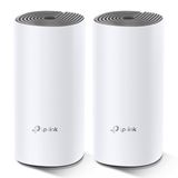 TP-Link Deco E4 (2-Pack), AC1200 Mbps Tüm Ev Mesh Wi-Fi Sistemi, Dual-Band, 10/100Mbps Portları, 100 Cihaza Kadar Bağlanılabilirlik, 260 m²'ye Kadar Kapsama, Mobil Uygulama