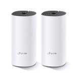 Tp-link Deco M4 (2-Pack) Wi-Fi 5 Mesh Ac1200 Mbps Fiber Destekli Çift Bant Gigabit Port 100 Cihaz 260 m² Kapsama Wpa3 Mobil Kurulum