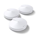 TP-Link Deco M5(3-Pack), AC1300 Mbps, Dual-Band, Gigabit Portları, 100 Cihaza Kadar Bağlanılabilirlik, 500 m²'ye Kadar Kapsama, Mobil Uygulama ile Kolay Kurulum, Wi-Fi 5 Mesh Sistemi