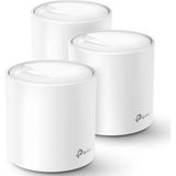 Tp-Link Deco Wifi 6 Ağ Sistemi (Deco X20) - 5800 Metrekareye Kadar Alanı Kapsar, Kablosuz Yönlendiricilerin ve Genişleticilerin Yerini Alır (3'lü Paket, Toplamda 6 Ethernet Bağlantı Noktası, Destek...